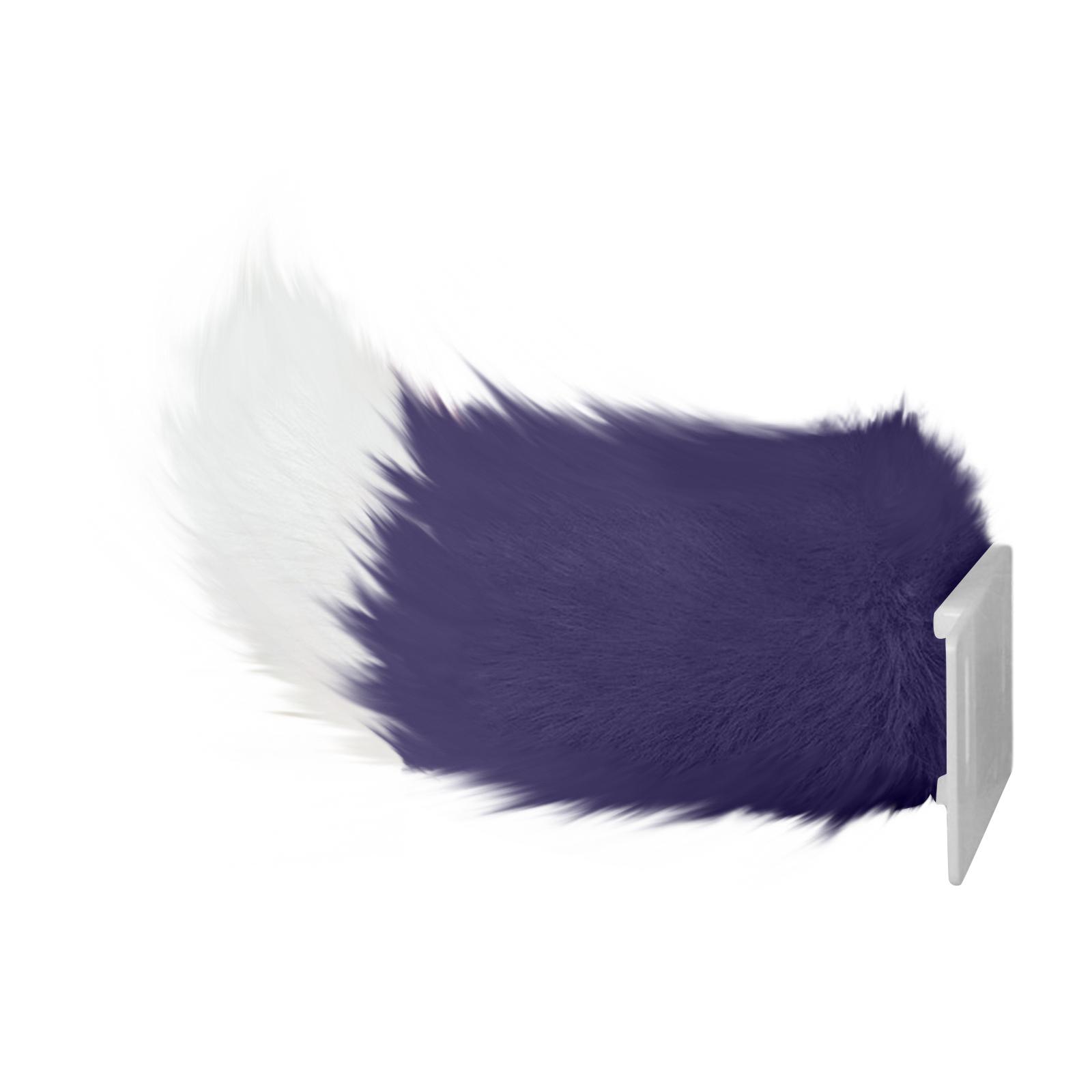 Remote Control Sound Activated Plush Tail for Car, Moving Tail Decoration, Faux (2 Colors) One Size