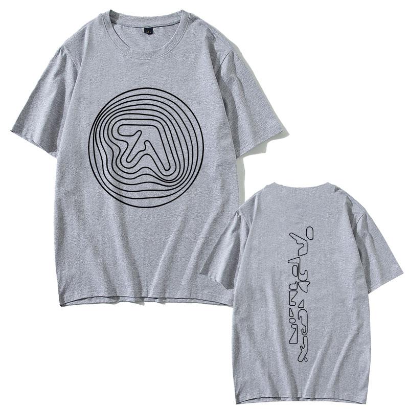 Aphex Twin Graphic T Shirt Men Women Clothing Punk Gothic Vintage Short Sleeve Tshirt Mens Casual Cotton Crewneck Tshirts