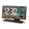 1011 New Perpetual Calendar Electronic Clock LED Daylight Saving Time Desktop Alarm Clock, Temperature Week Display Desk Clock