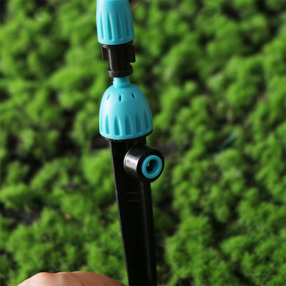 5PCS/SET 360° Adjustable Automatic Lawn Sprinkler Buried Plug Water Saving Garden Nozzle Watering System Large Area Coverage