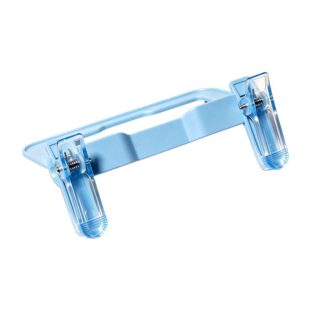Transparent Dual-Head Clip Non-slip Book Page Holder Gift for Reading Enthusiasts