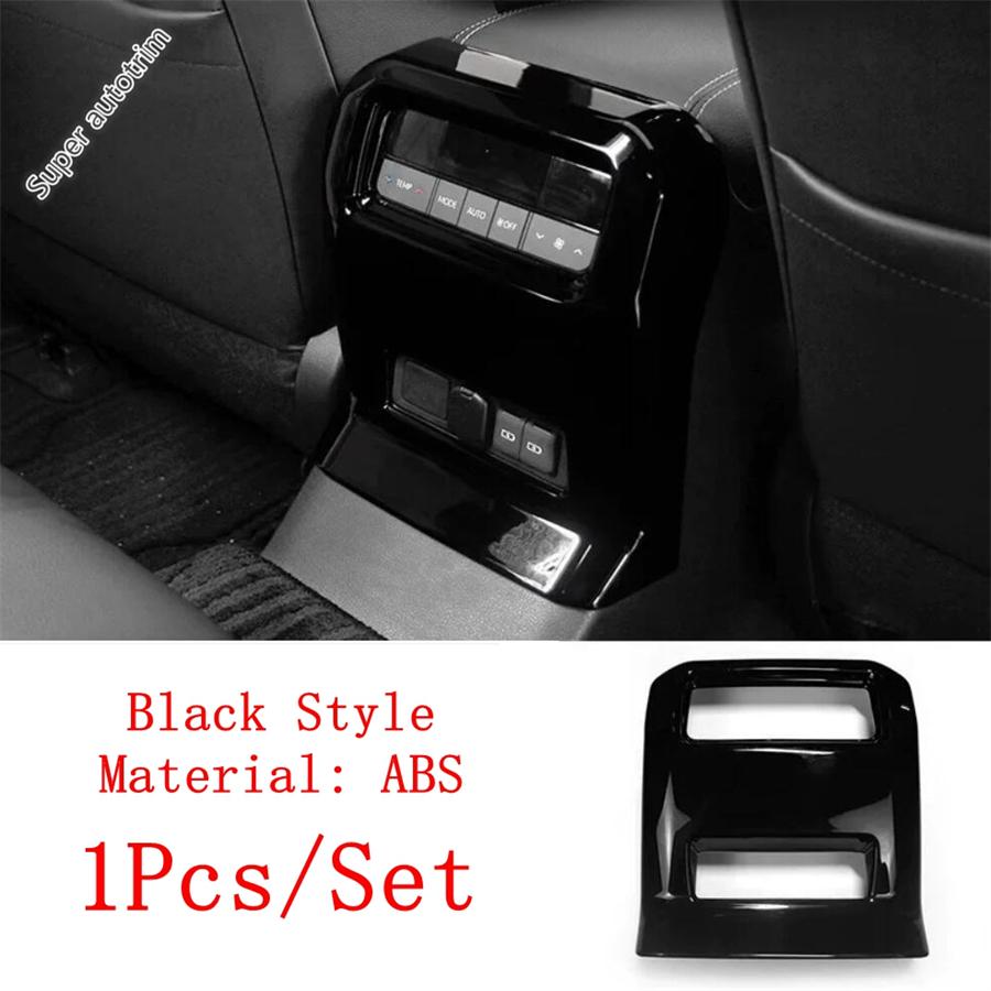 Black Head Light Steering Wheel Dashboard Frame Cover Trim Accessories For Toyota Land Cruiser 250 Prado LC250 2024 2025 2026