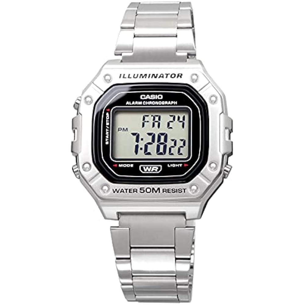 [Casio] CASIO Standard Digital Watch W-218HD-1AV with Genuine Box, Men's Cheap Casio Chipukashi M...