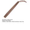 Black Walnut Coffee Stirrer Long Handle Outdoor Camping Pour-over Coffee Stirring Bar Portable Heavy Duty Wooden Mixer Stick Coffee Accessories