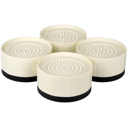 

Umelee Table Height Adjuster, 5cm Raise, 2-Stage Table Leg Extensions, Fits 10.4cm Large Feet, Non-Slip, 1000kg Weight Capacity, Set of 4, Beige