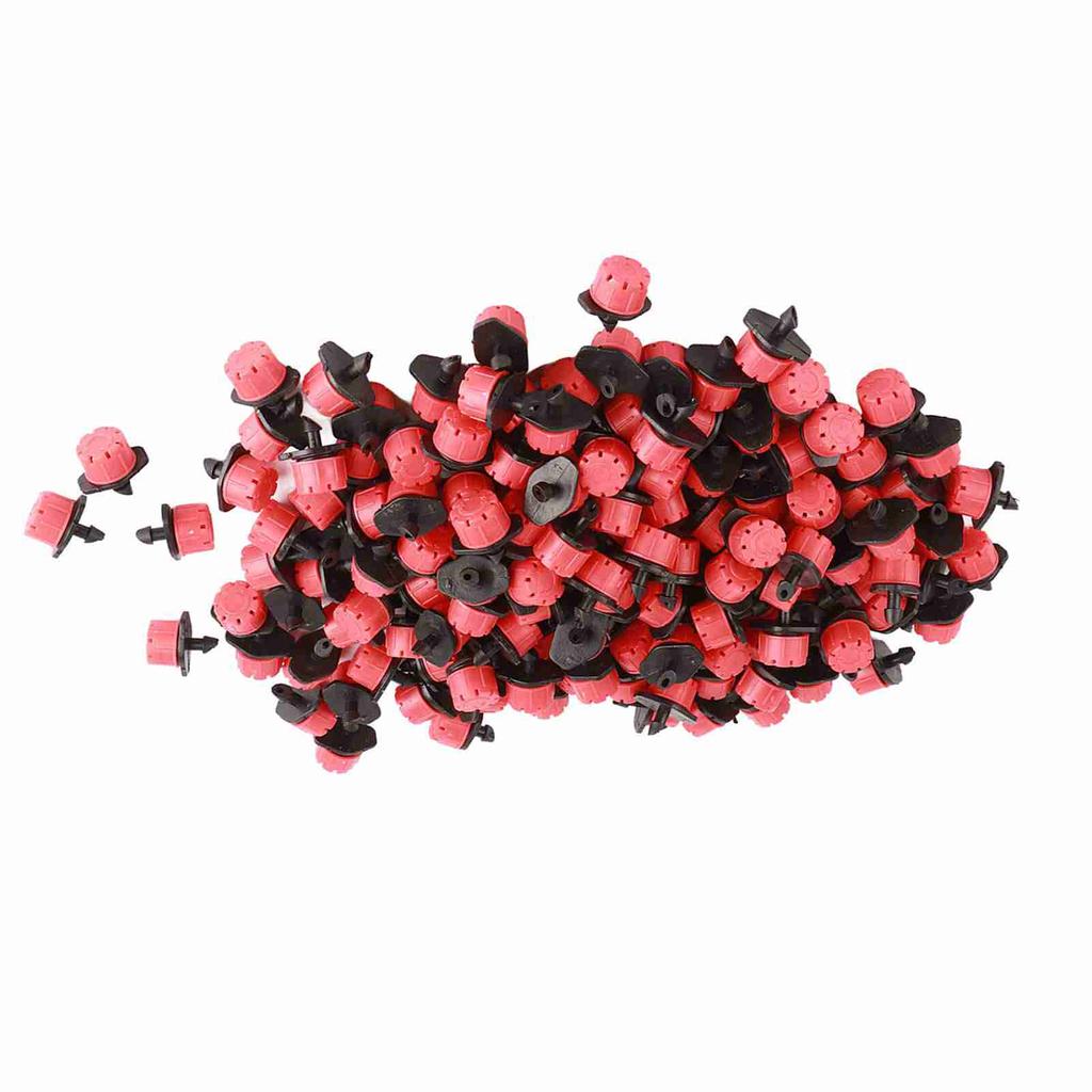 150 stücke Einstellbare Mini Garten Bewässerung Bewässerung Flow Tropf Kopf Tropf Blume Pflanze Werkzeuge