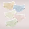 7A Seamless Women's Mid-Waist Antibacterial Cotton Panties - Soft, Comfortable, Breathable Triangles