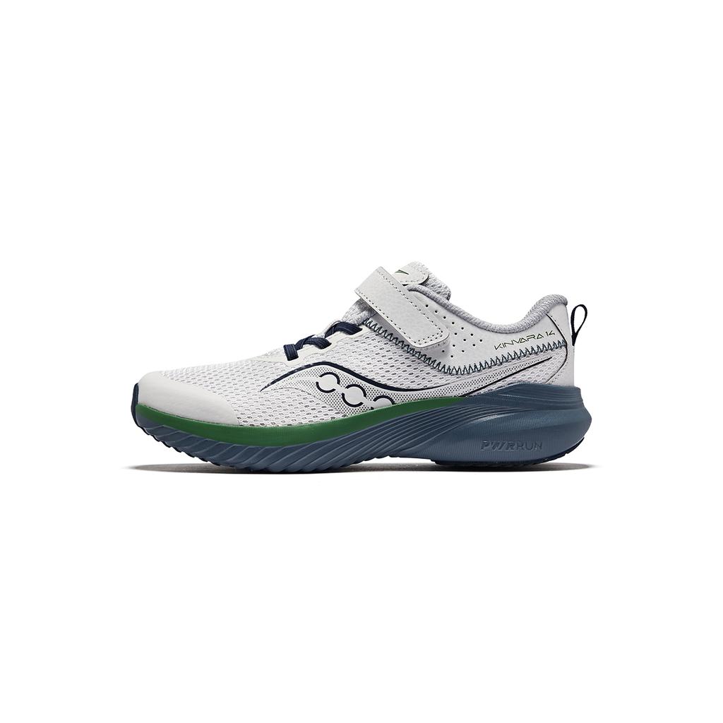 SAUCONY Kinvara 14 A/C Low Top Kids Running Shoes Kids Running Shoes Light-Gray Blue SK267878