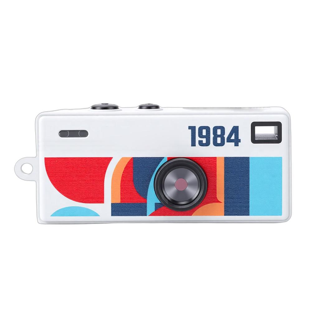 Thumb Camera 1080P HD Video Recorder Keychain Digital Camcorder with 0.96 Inch Display Long Battery Life White