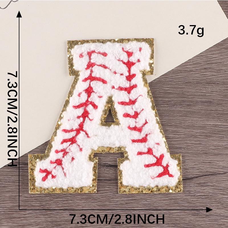 Gold Edge Chenille Smiley Face Embroidered Patch Badge