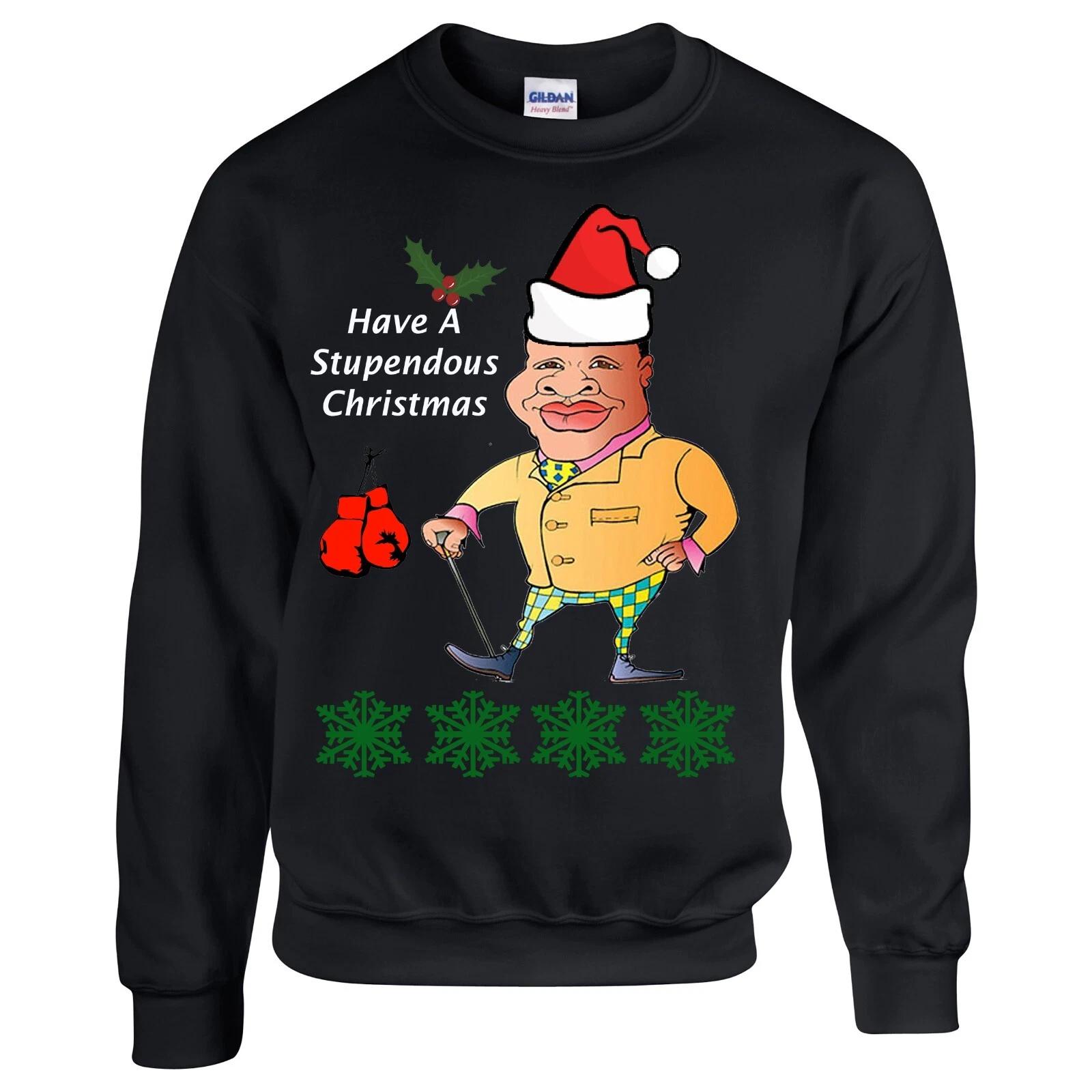Christmas Jumper 2025, Have A Stupendous Christmas Chris Eubank Inspired Jumper 3XL