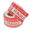 Fragile Warning Label High Adhesion for Business and Individual Use .50X5.00X0.01CM 500 Labels Roll