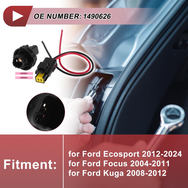 X Autohaux Glove Box Lights Light Socket Wiring for Ford Ecosport 2012-2024 No.1490626