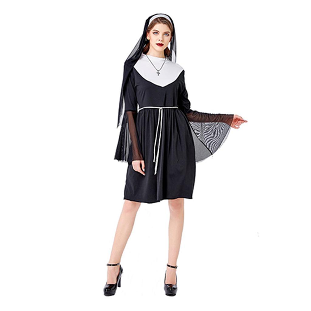 Women's Halloween Costume Dress Set for Role Play Party