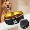 Anti-Slip Dog Bowls Small Medium And Large Dog Feeding Bowls And Water Fountains Stainless Steel Pet Feeders Pet Dog Accessories