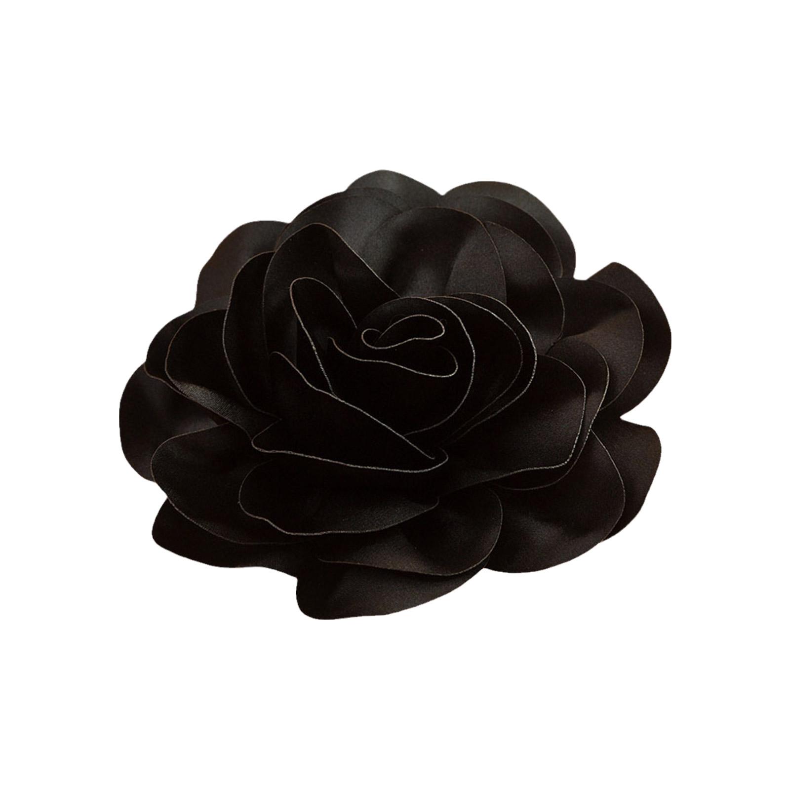 

Handmade Big Flower Barrette Multicolor Flower Hair Accessories Studio Photography Photo Hairpin for Women Girls Party