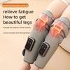 2-in-1 Eletric Calf Knee Massager Wireless Leg Air Pressure Massage Airbag Compresstion Knee Joint Foot Muscle Relieve Fatigue