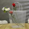 With Handle Flower Gift Packing Box Transparent Wedding Party Decor High Quality Hand Gift Bag