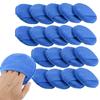 18Pcs Car Detailing Cleaning Wax Applicator Pads with Finger Pocket Microfiber Soft Foam Polishing Pad Lint-Free High Resilience