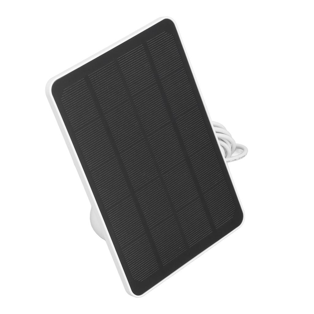 10W Solar Panel Charger for Ring Spotlight Cameras and IP65 Waterproof Cable Stick-Up Cams, Design, 9.8ft (CSP4W-DC-W)