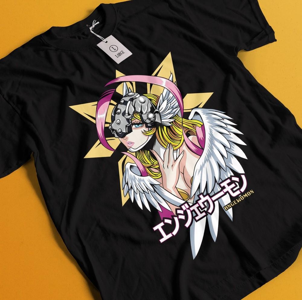 

Винтажная специальная футболка с аниме-любовью, японская футболка, футболка с аниме, футболка в подарок манга 4XL