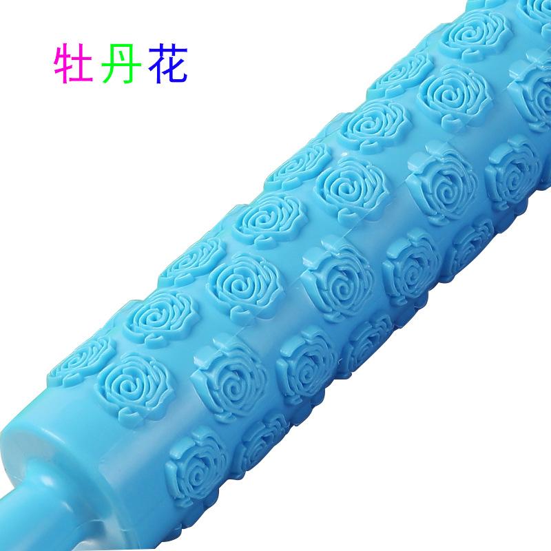 

Clay Modeling Pattern Rollers Plastic Rolling Pin Pottery Stamps Polymer Tool for DIY Handmade Art Supplies Shaping Sculpting