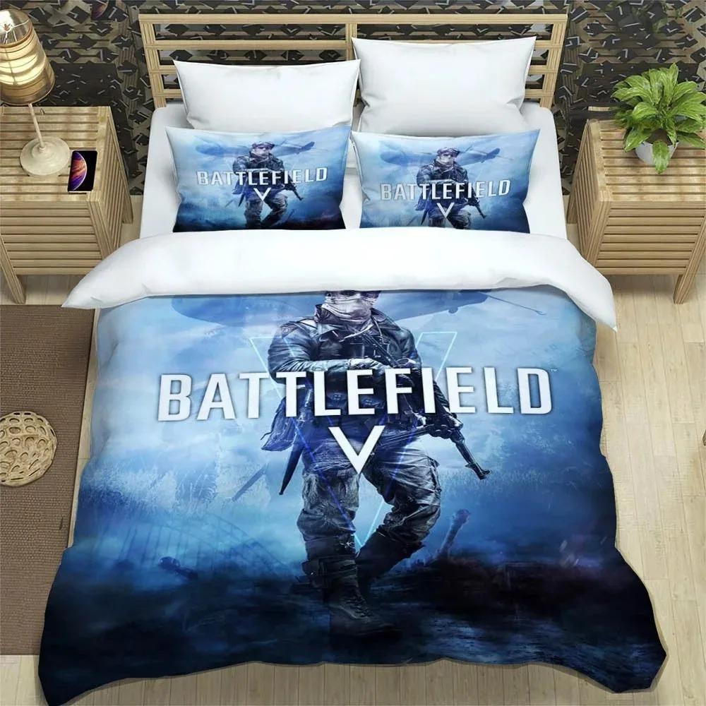 Game Battlefield Bedding Set For Bedroom Soft Modern Bedspreads Comefortable Kids Duvet Cover Quilt Cover And Pillowcase