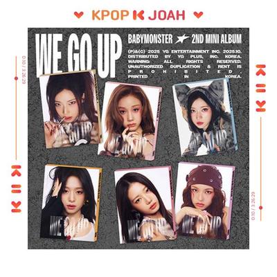 (PATTERN Ver.) BABYMONSTER [WE GO UP] 2nd Mini Album