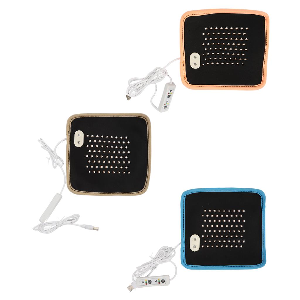 72 Light Chips Prostate Physiotherapy Pad Infrared Light Promote Circulation Treatment Pad for Belly