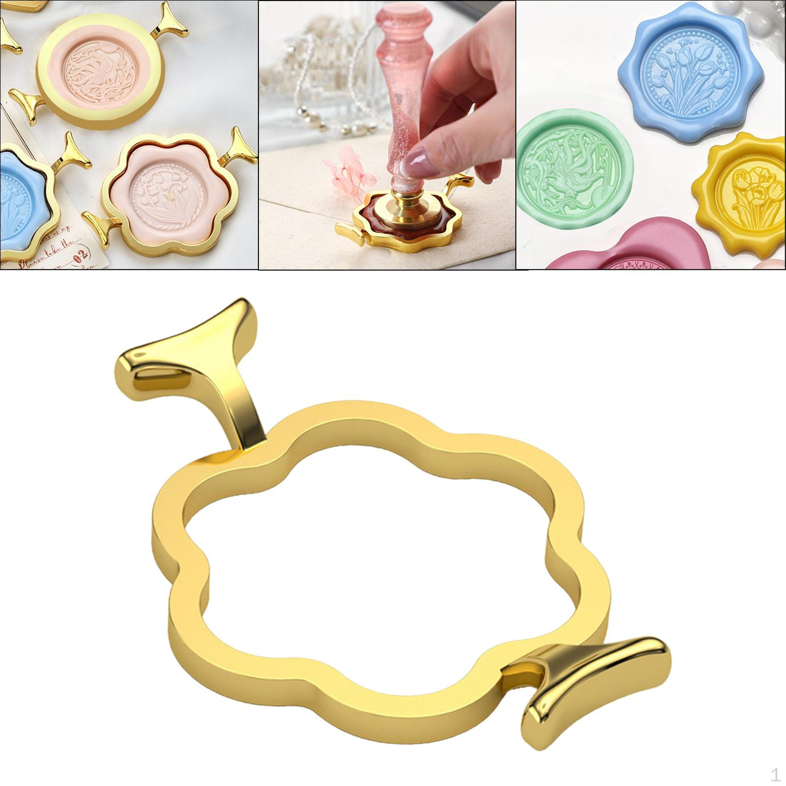 

Індивідуальний перстень-печатку для сургучного запечатування, Металеві печатки своїми руками, Міцна міні-портативна печатка B