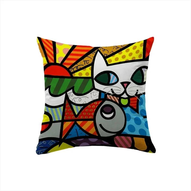 Luksuriøst Sofaputetrekk B-Britto Putetrekk Firkantet Putetrekk Hjemmetekstil Dakimakura Bryllupsgave