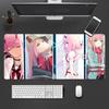 Zero two Mouse Pad Cute HD Mousepad Pad Extended Gaming Keyboard  LargeMousepad xcm XXL Gamer Mousepad