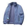 New Spring Casual Men's Jacket Sports Casual Loose Versatile Top Windproof Stand Collar Jacket
