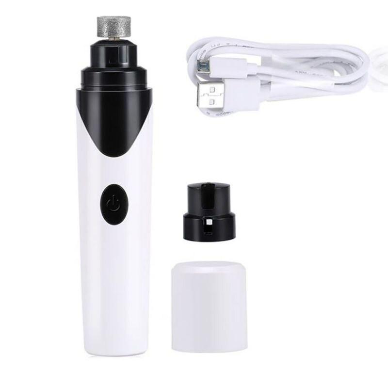 Pets Cat Dog Usb Charging Nails Grinders Nail Clippers Quiet Electric Dogs  Cats Paws Rechargeable Nail Grooming Trimmer Tools
