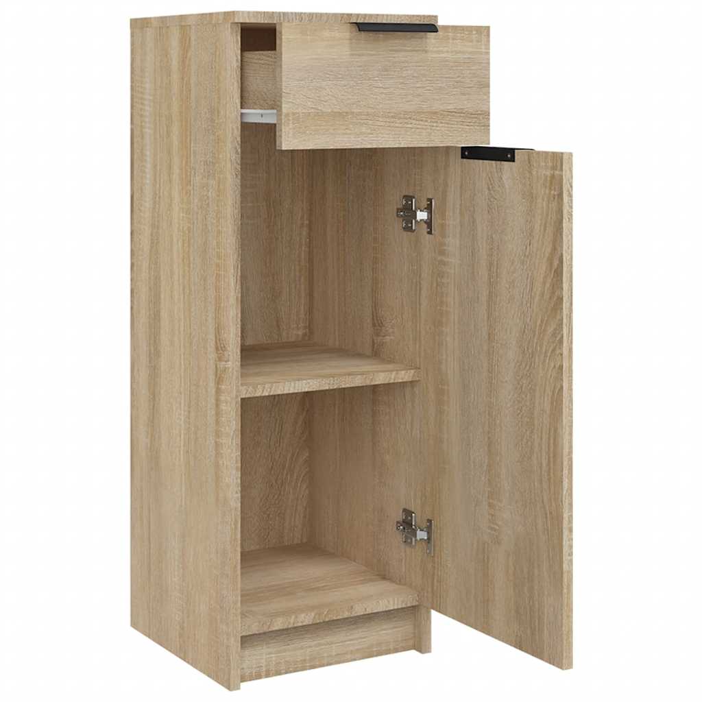 Badschrank Sonoma-Eiche 32x34x90 Cm Holzwerkstoff