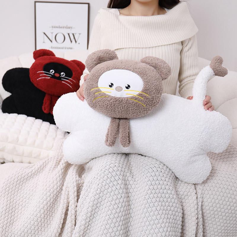 Cartoon Cute Cat Plush Toy Ideal Sleep Companion Girls Students Gift Birthday