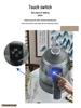 Fully Automatic Pure Titanium Rock Slab Tea Table with Integrated Electric Kettle and Dual-Hole Tea Tray