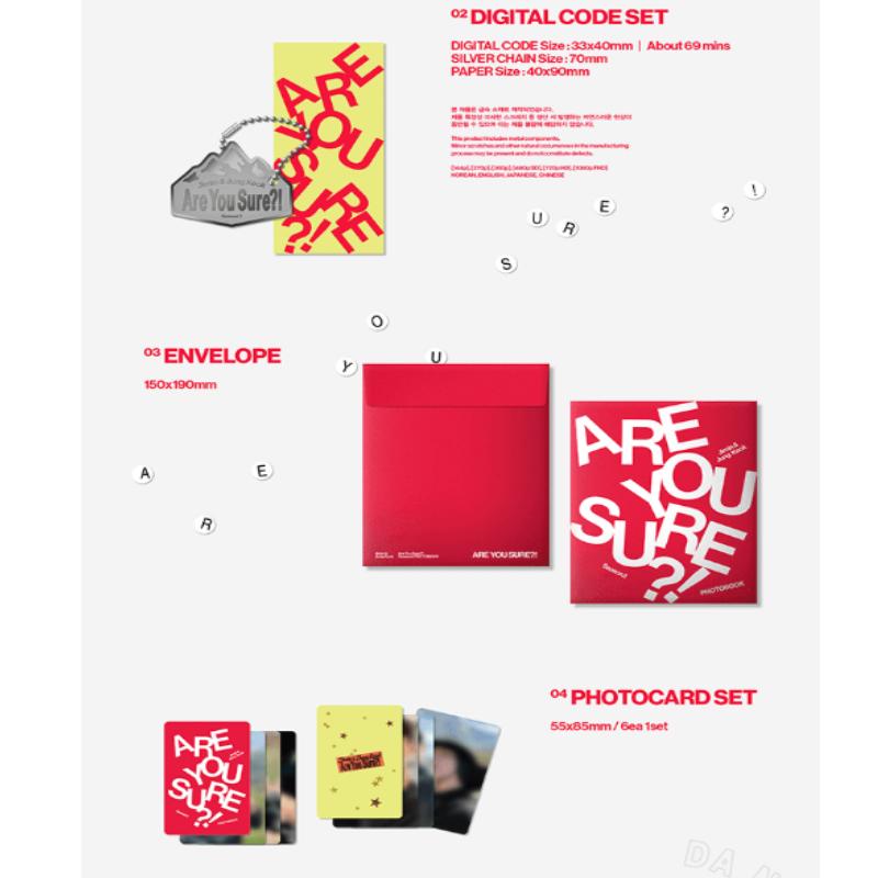 Jimin X Jungkook "Are You Sure?!" Season 2 Photobook