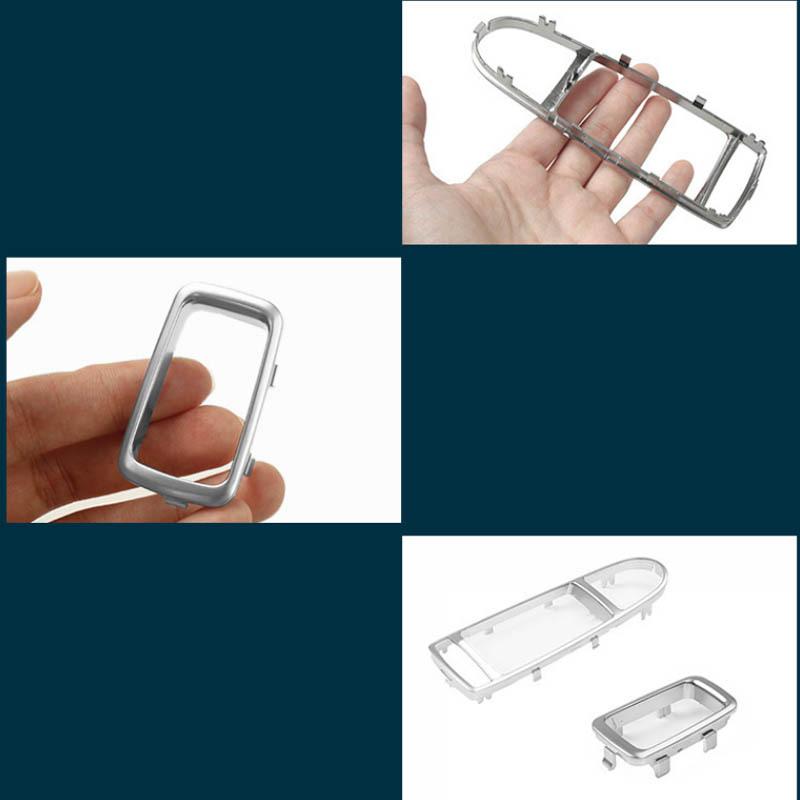 For Mercedes Benz C E S-Class GLC w205 w253  w213 W222 S400 lift switch panel electroplating strip window adjustment panel silve