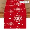 Christmas Table Runner Living Room Dining Table Decoration Christmas Printed Tablecloth