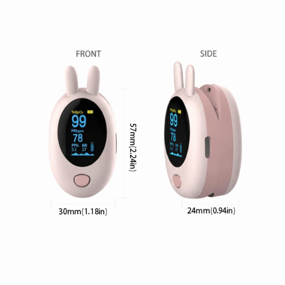 Rechargeable Pulse Oximeter Clip-Type Design Finger-Clip Oximeter Health Tracking