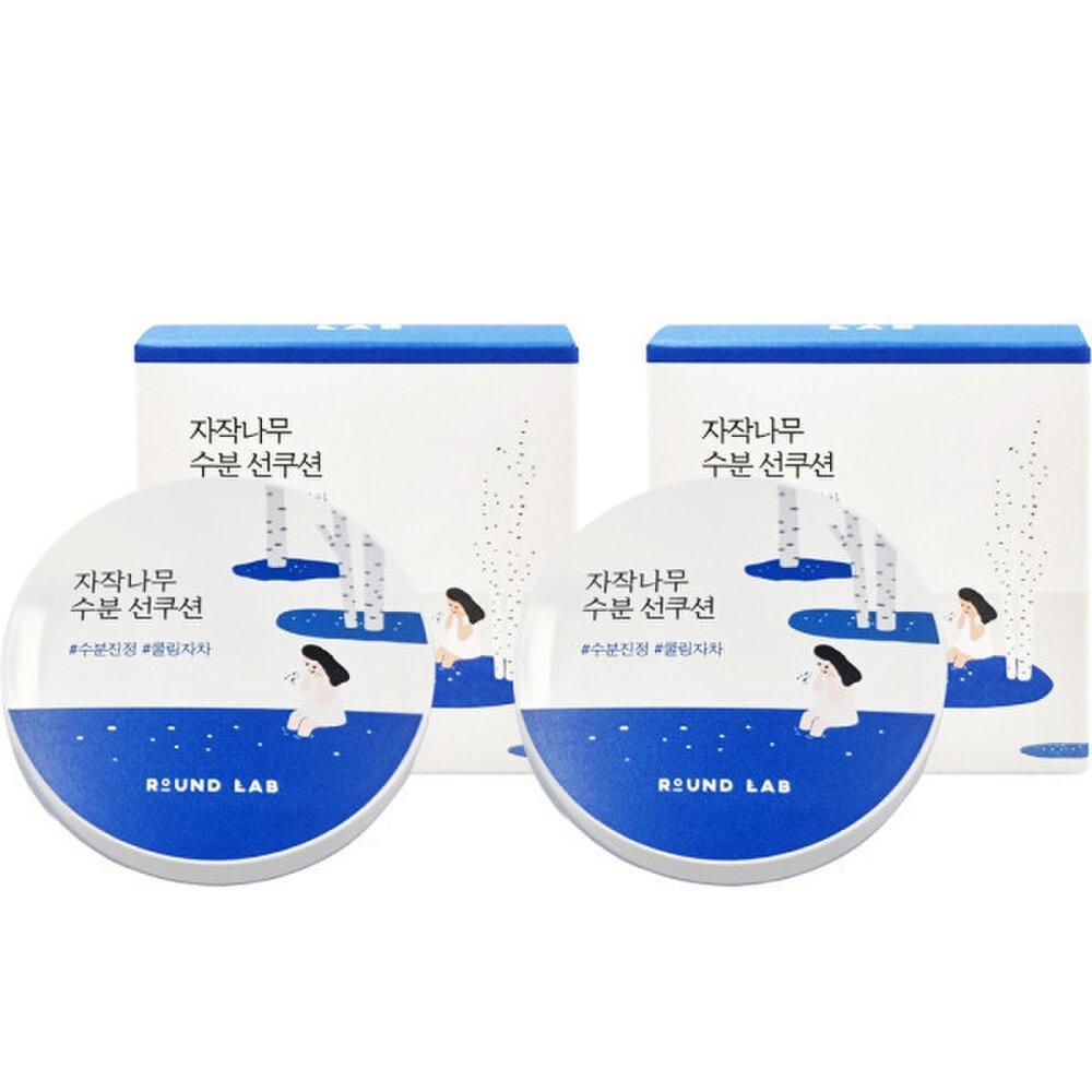 ROUND LAB Birch Moisture Sun Cushion 15g X 2 SPF50+