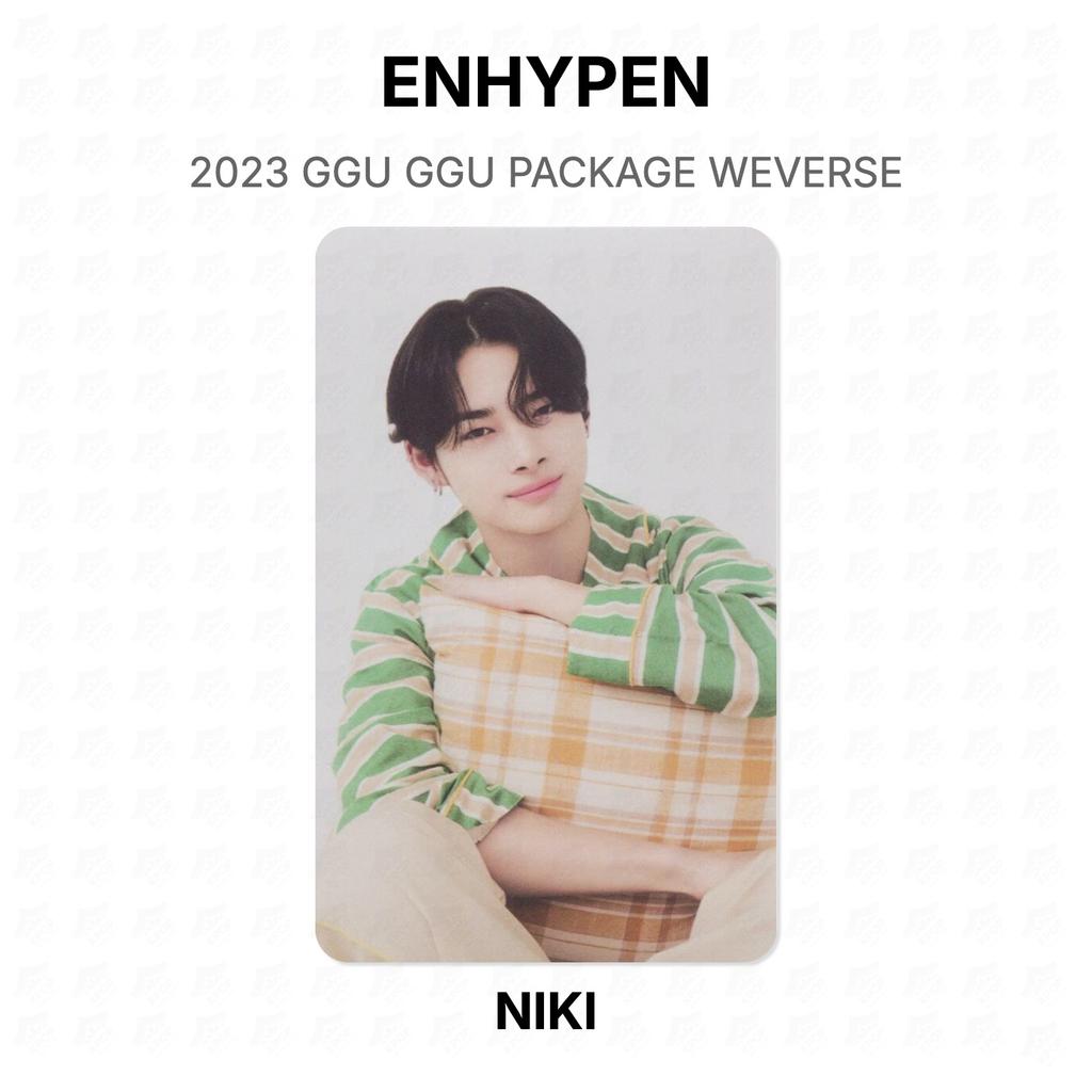 ENHYPEN 2023 GGU GGU PACKAGE WEVERSE Official Photocard
