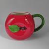 Cute pet fruit shape ceramic cup creative mug orange cup pumpkin office cup