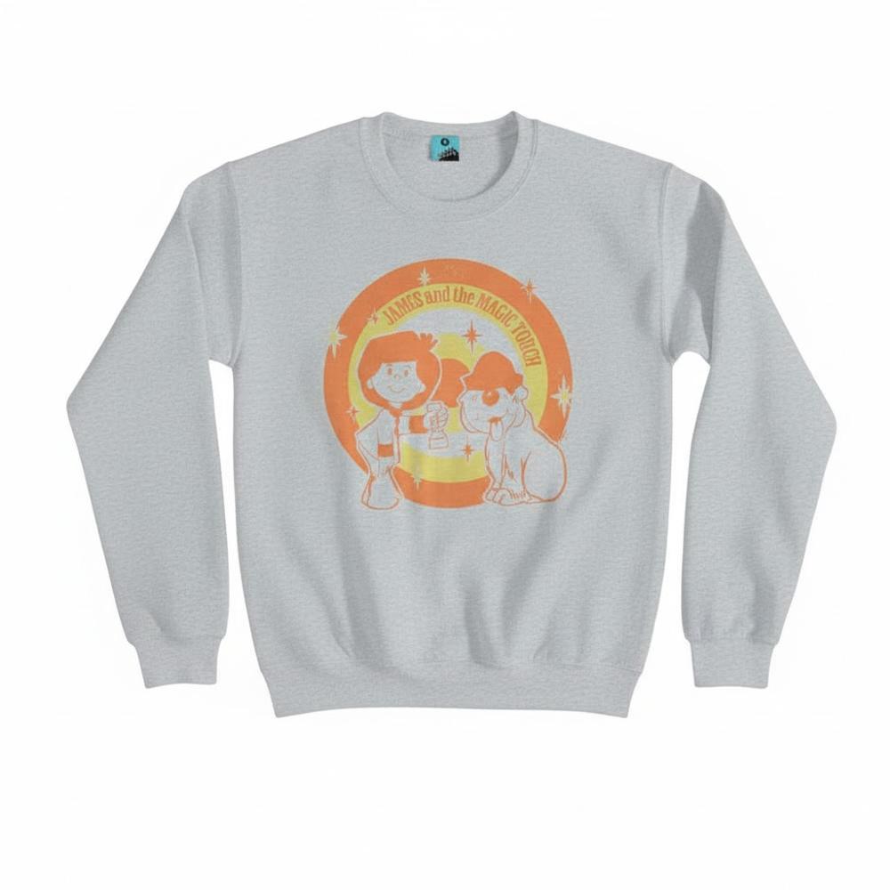 Jamie and the Magic Torch Unisex Adult Retro Vibes Sweatshirt