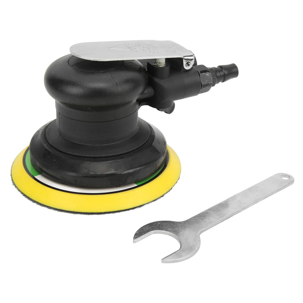 5 Zoll Pneumatischer Schleifer 12000 U/min Geräuscharm Luftschleif-, Schleif-, Poliermaschine für Karosserie