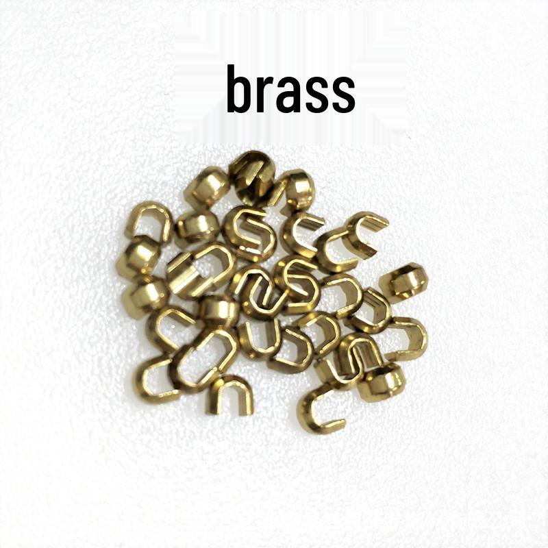 Metal Zipper Top & Bottom Stops: No. 3, 5, 8, 10 | I-Shaped, U-Shaped, Four-Pronged Codes
