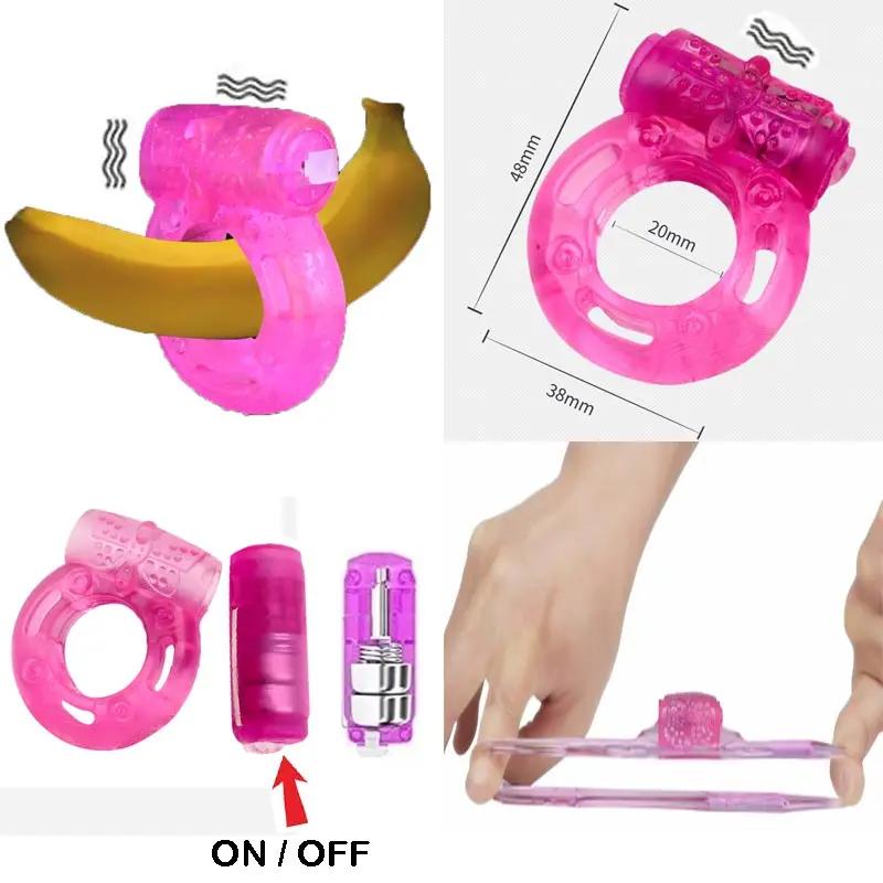 Penis Electric Penis Ring Sillicone Vibro Ring G Spot Masturbaror Men Goods Women Vibrator Attachment At Paired Blowjobs