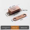 Modern Stainless Steel Magnetic Door Catch - Ball Latch Closure for Cabinet Accessories