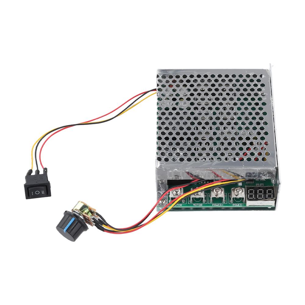 DC Motor Drive Controller Module DC 10-55V Digital Motor Speed Regulator 100A 12V 24V 48V Forward/Reverse Electronic Components